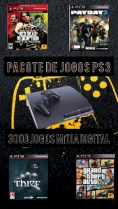 Combo 3.500 Jogos Do Ps3