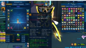 Conta Ldmo Omegamon MId Game - Digimon Masters Online