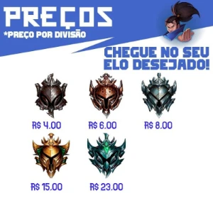 Elo Job Nascimento - Jobs League Of Legends Lol - Barato - League of Legends: Wild Rift LOL WR