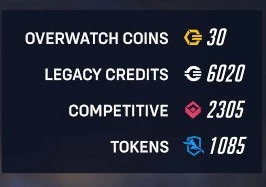 ACC OW2 LIMITED SKINS + 1085 OWL TOKENS - Blizzard