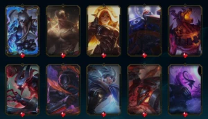 conta lol 245 skins - League of Legends