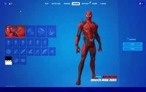 Fortnite - Homen Aranha Zero War Skin Código Epic Games - Gift Cards