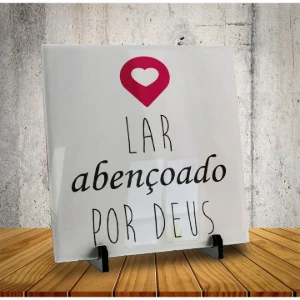Azulejo Personalizado Cristão - 7 Modelos - Artesanato e Personalizados