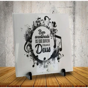 Azulejo Personalizado Cristão - 7 Modelos - Artesanato e Personalizados