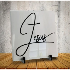 Azulejo Personalizado Cristão - 7 Modelos - Artesanato e Personalizados