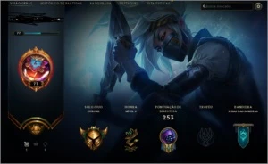 conta lol Gold 3, 31 skins nunca banido - League of Legends