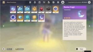 AR 43 + Diluc,Mona,Qiqi,Venti + arma 5* + bons 4* - Genshin Impact