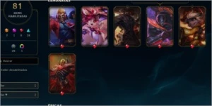 Conta league of legends LOL