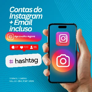 ✅ Conta Instagram + E-mail + Robô Automático → - Redes Sociais