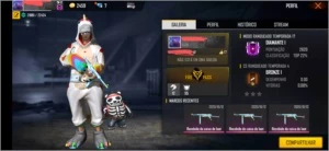 Conta diamante 1 gemada - Free Fire