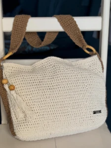 Eco bag crochê - Artesanato e Personalizados