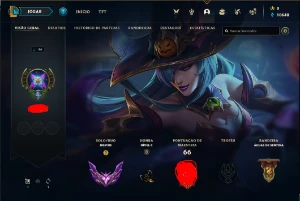 Conta Mestre Lol - League of Legends
