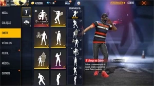 CONTA FREE FIRE - ANGELICAL