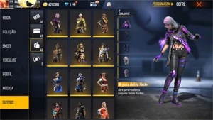 CONTA FREE FIRE - ANGELICAL