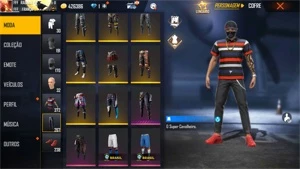 CONTA FREE FIRE - ANGELICAL
