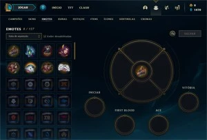 Conta Platina 4 - Smurf LOL (league of legends) ELOMOON