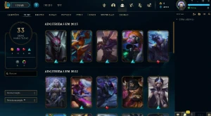Conta de lol ex diamante atual platina 1 - League of Legends