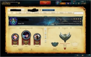 Conta Prata V muitas Skins Boa para Smurf - League of Legends LOL