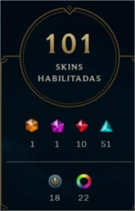 CONTA CHALLENGER 1000 PDL - League of Legends LOL