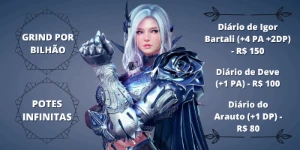 Black Desert Online - Grind/Potes Infinitas/Diários