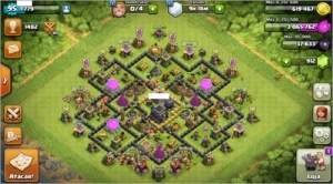 CV 8 Full - Quase CV 9(falta 2 dias) - Clash of Clans