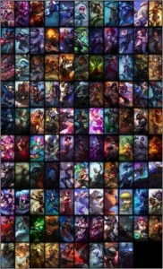 Conta Gold 3 109 Campeões 110 Skins ULTIMATES icones 2014