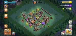 Conta Clash of Clans CV 13 semi-full