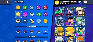 Conta brawl stars várias skins e brawlers upados - Outros