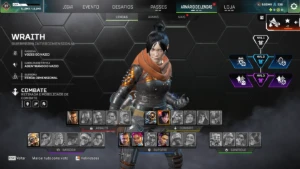 Conta herança Wraith + 36 lvl Apex Legends