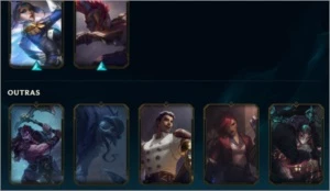 COMBO DE 4 CONTAS - League of Legends LOL