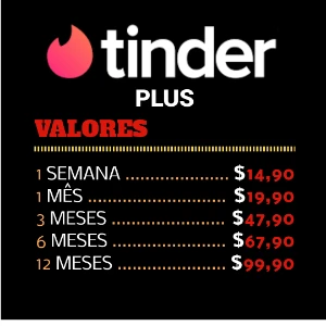 Tinder Plus 12 Meses - Premium