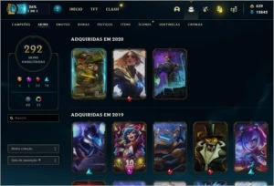 Conta no LoL + de R$4.500,00 em skins e ícones - League of Legends