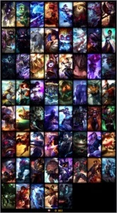 CONTA PLATINA 5 NAS 3 FILAS - League of Legends LOL