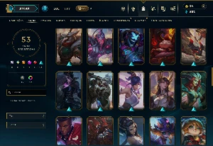 Esmerlada 3 com 120 Champs e 53 Skins ( MID / TOP / JG ) - League of Legends LOL
