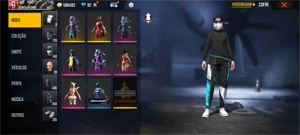 Conta de free Fire antiga