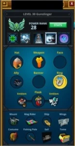 Conta de Trove 28k de Power rank e Maestria 476 - Outros