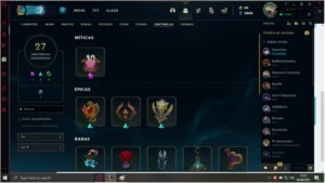 VENDO CONTA LOL PLATINA - League of Legends