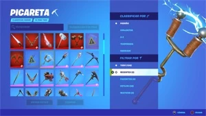 CONTA DE FORTNITE COM MUITAS SKINS