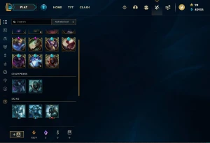 Conta Prata 1 Nv 436 123 Skins - League of Legends LOL
