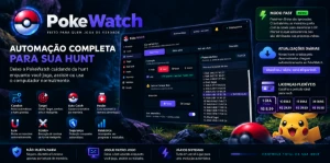 PokeWatch - PKA | Cavebot, Auto Catch, Lure e Healer - Sites, Lojas e Sistemas Prontos Sites e Scripts