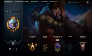 Conta Gold 4(81%Win) - League of Legends LOL