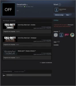 Conta Steam com varios Jogos  - barata  - Vac ban no CS