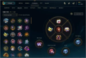 Conta LoL - todos os campeóes - 123 skins - League of Legends