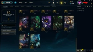 DUAS CONTAS DE LOL - League of Legends
