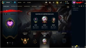 DUAS CONTAS DE LOL - League of Legends