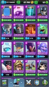 Clash Royale Lv 11 Arena 10 Quase 11 - Conta está parada.