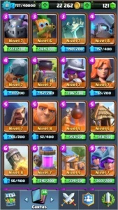 Clash Royale Lv 11 Arena 10 Quase 11 - Conta está parada.