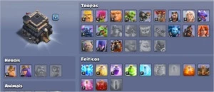 CV9 FULL Clash of Clans BARATO !!