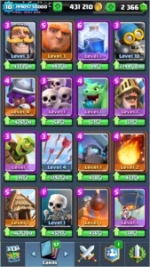 Conta Clash Royale NV 10