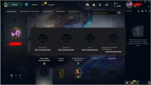 conta para smurf - League of Legends LOL